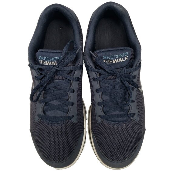 Skechers Go Walk Sneaker Men's Size 10 Blue Active Work - Picture 2 of 8